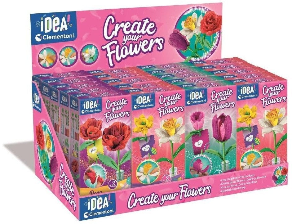 Mini fabryka kwiatów display (24szt)