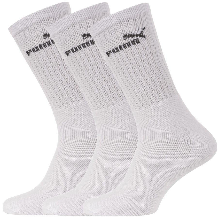 Puma Skarpety Sport Sock 3 Pack białe roz. 35-38 (883296 02)
