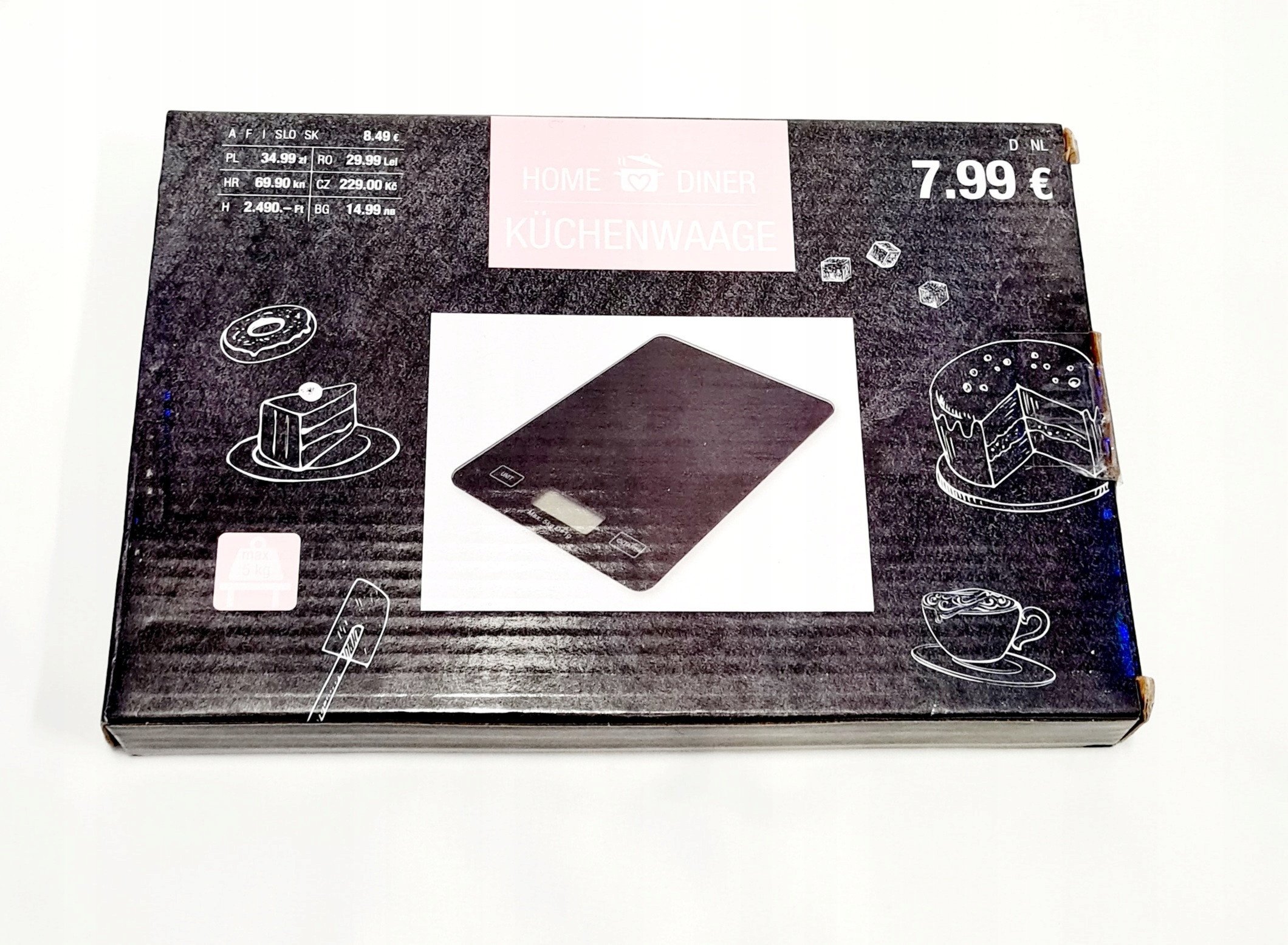 Barista Space Coffee Tamper Black 58 mm - Czarny