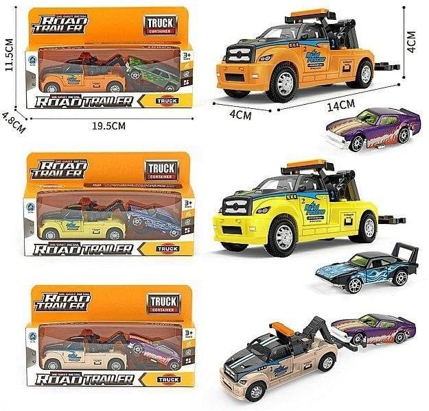 Holownik z autkiem metalowy MIX