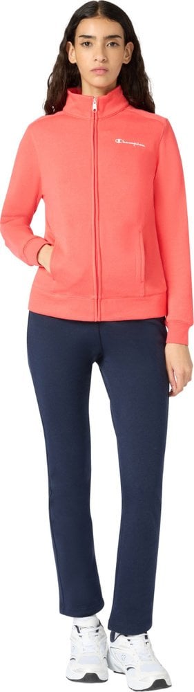 Champion Dres damski Full Zip Suit pomarańczowo-granatowy 118289 RS073 S