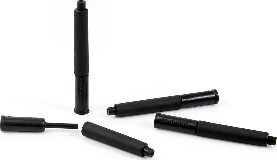 Shimano Końcówki pancerza przerzutkowego Shimano z uszczelnieniem - zestaw 4 szt. uniwersalny