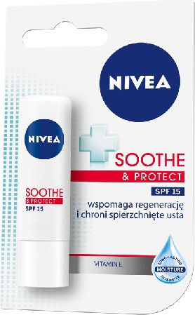 Nivea Lip Care Pomadka ochronna SOOTHE & PROTECT 4.8g