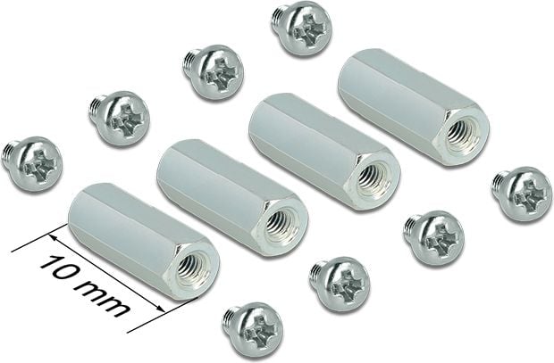 Delock Dystanse metalowe Raspberry Pi (18218)