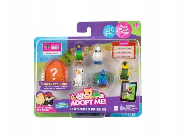 Adopt Me 6 Figure Pack - Feathered Friends