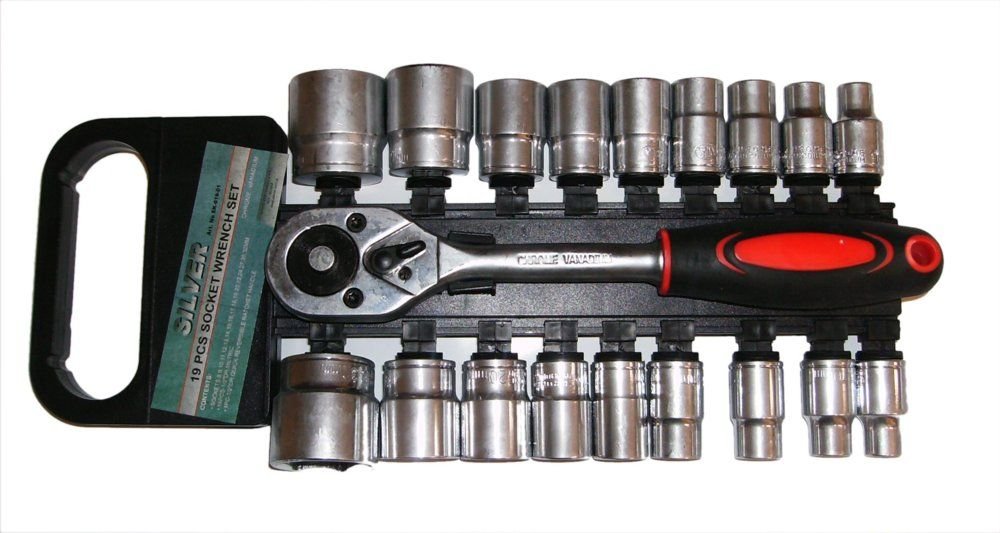 Zestaw narzędzi Silver 19 el. (SK-019-01)