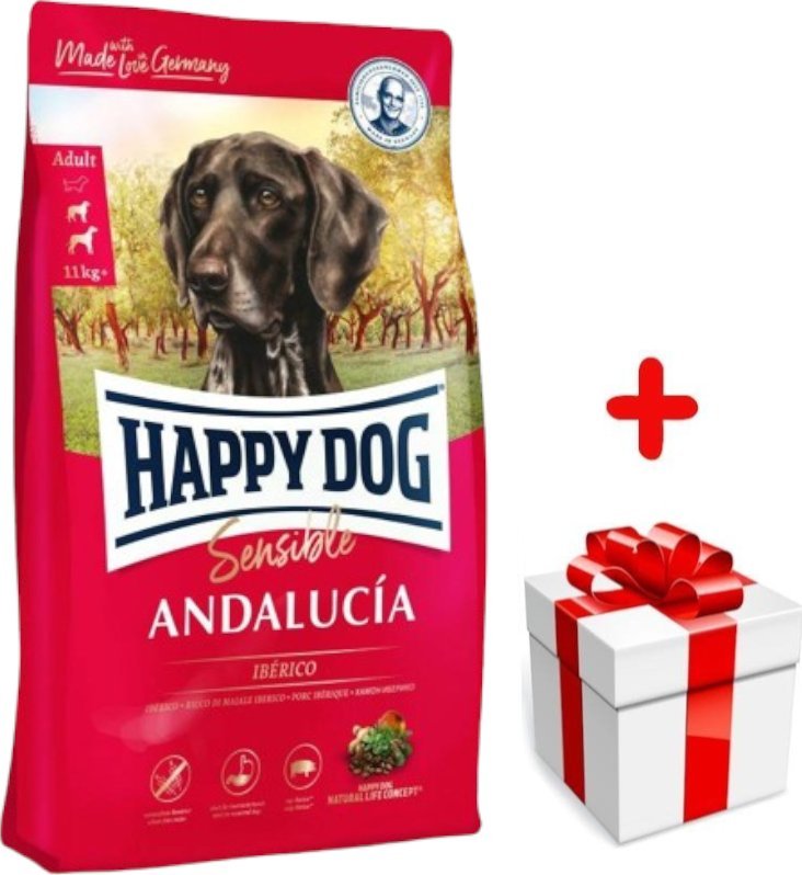 Happy Dog Happy Dog Supreme Andalucia 11kg + niespodzianka dla psa GRATIS!