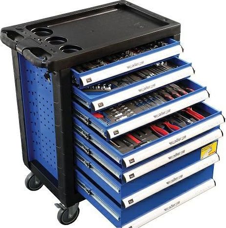 Wózek narzędziowy Adler 7 szuflad z wyposażeniem (MAR3560.0)