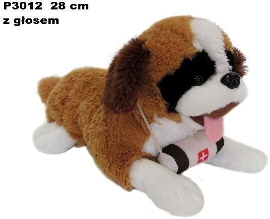 Pies Bernardyn z głosem 28cm 147813