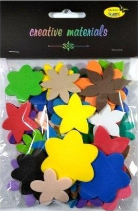 Kwiatki z pianki miks 10g