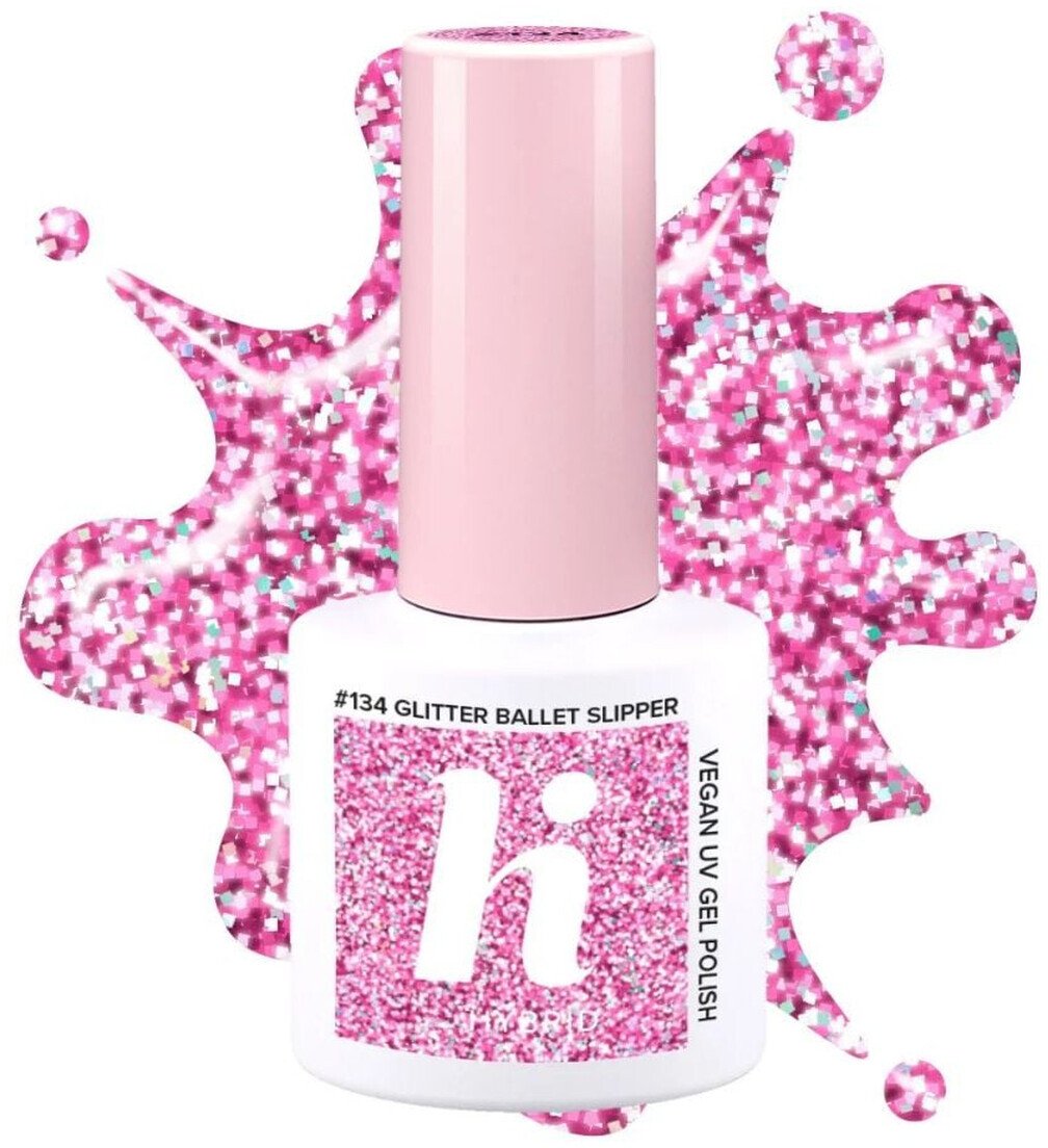 Hi Hybrid Lakier hybrydowy 5ml Glitter Ballet Slipper (134)