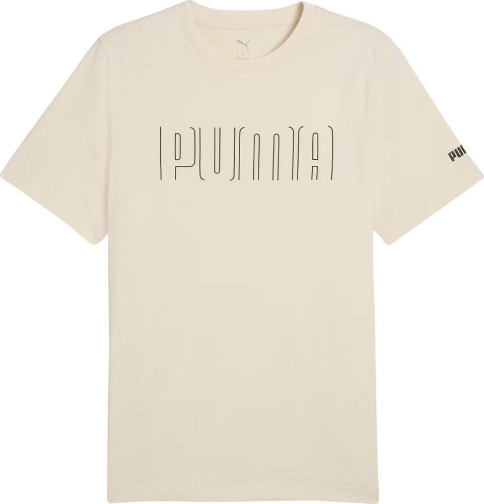 Koszulka męska Puma Sport Graphic Tee beżowa 684617 87 M