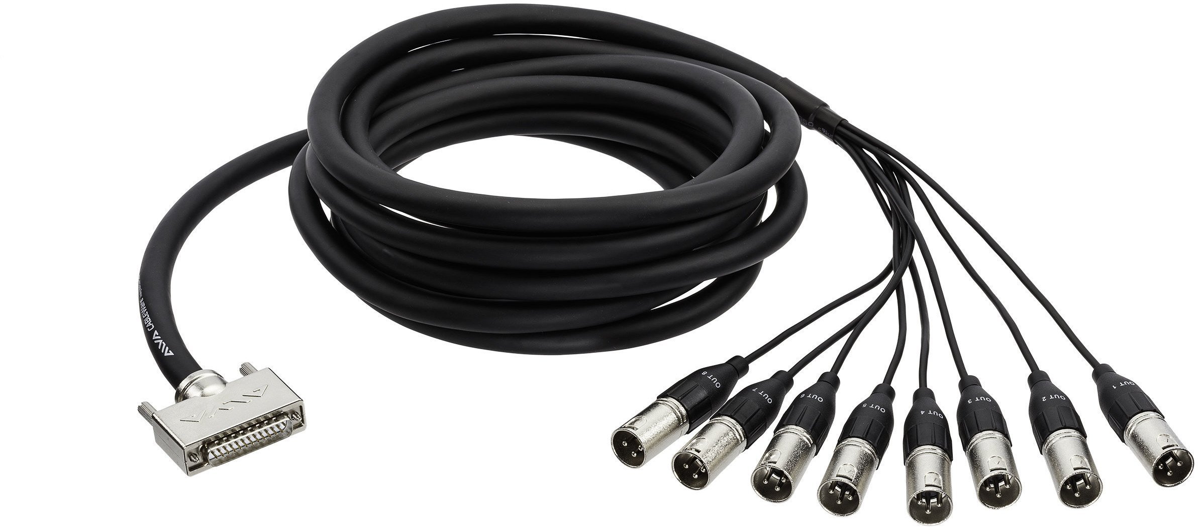 ALVA - Kabel D-Sub25 - 8 x XLRm 3m