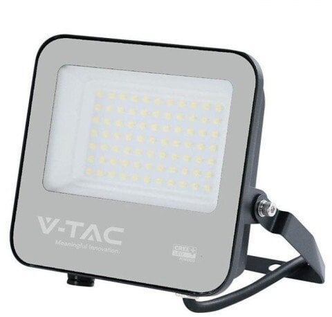Naświetlacz VTAC Projektor LED CREE CHIP 50W 135lm/W czarna obudowa IP65 VT-4455 6500K 6750lm 6 lat gwarancji