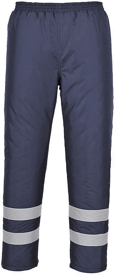 Unimet spodnie przeciwdeszczowe ocieplane, do pasa granatowe XXL (BHP S482GXXL)