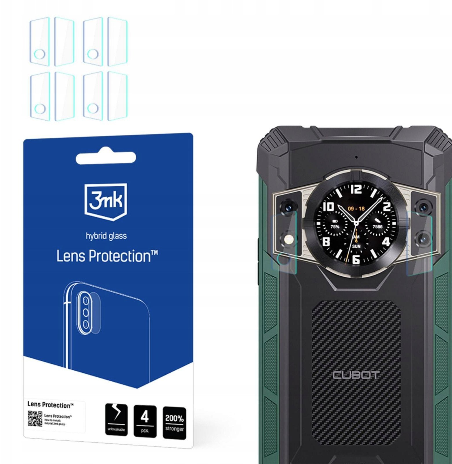 Cubot KingKong Ace 2 - 3mk Lens Protection