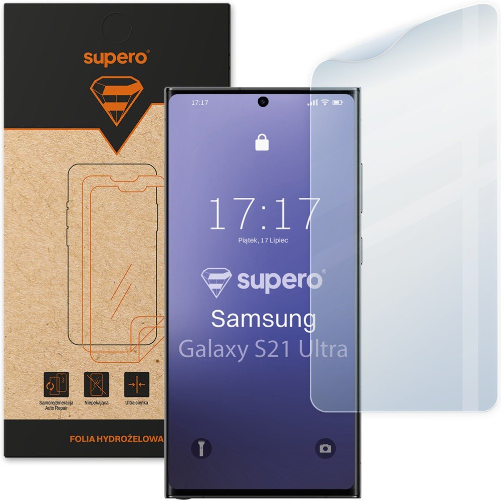 Folia hydrożelowa Supero do Samsung Galaxy S21 Ultra