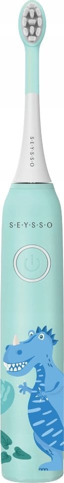 Szczoteczka Seysso Kids Dinosaur Blue Zielona