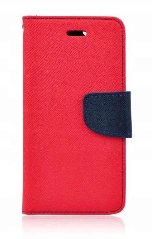 Kabura FANCY Book do IPHONE 17 Pro Max czerwono granatowy