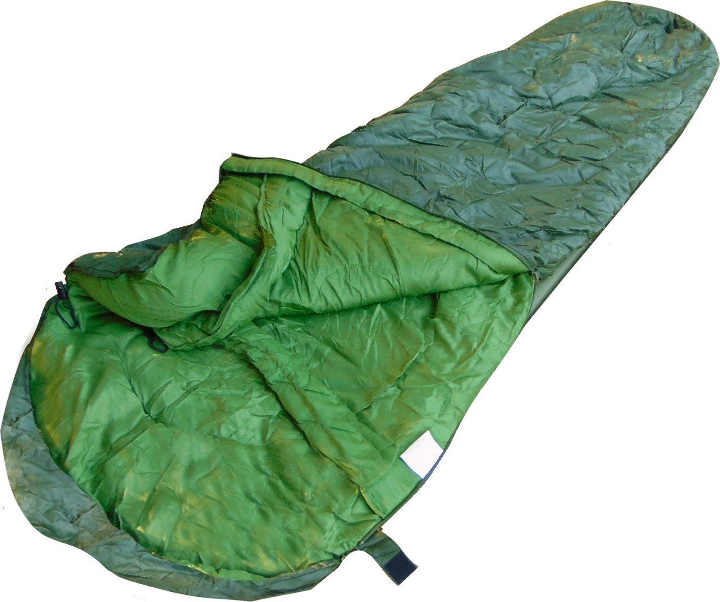 MFH GRUBY ŚPIWÓR FOX OUTDOOR 450g/m2 ZIELONY