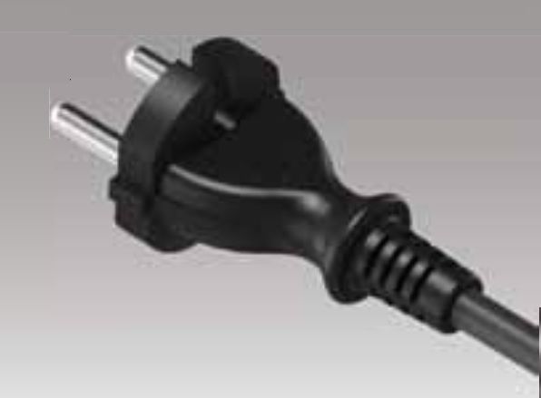 Plastrol Przewód przyłączeniowy z wtyczką PP-21 b/u 2m H05RR-F 2x1 (W-97187)