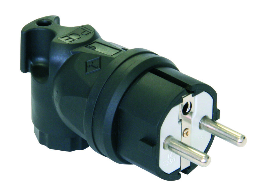 PCE Wtyczka przenośna 16A 3P 230V niebieska IP44 - 05822-S