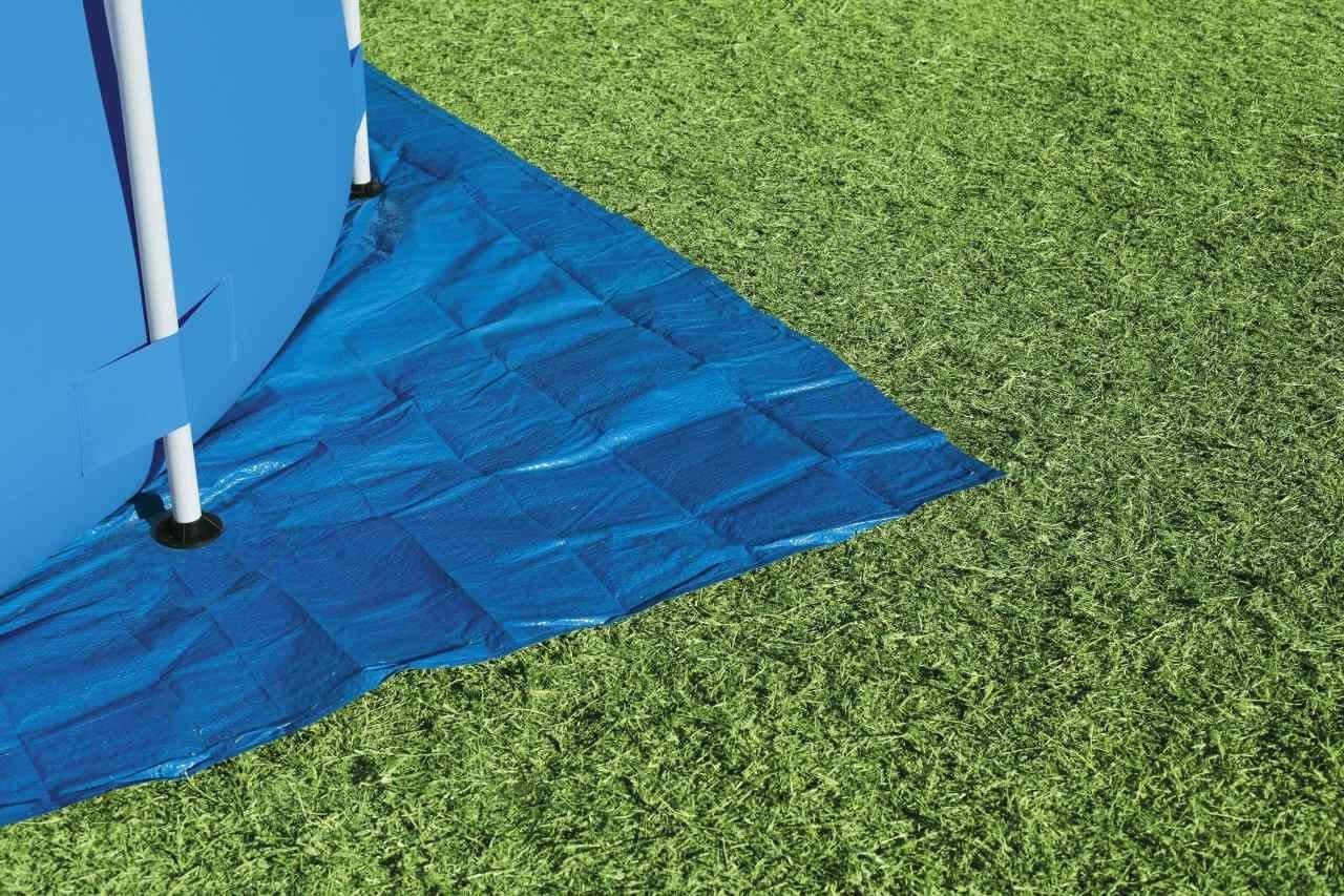 Pool mat BESTWAY, blue, 335 x 355 cm