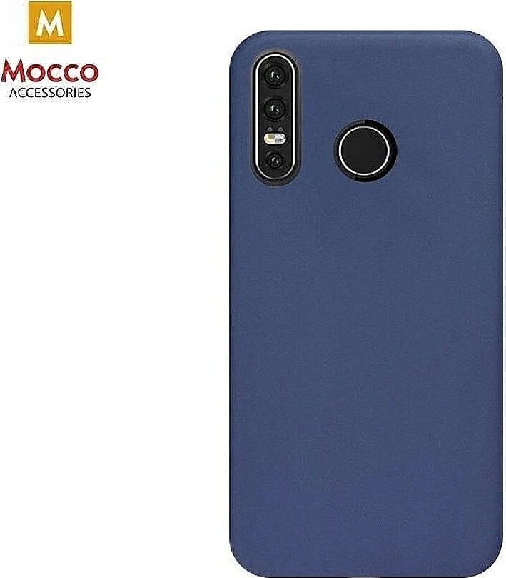 Mocco Ultra Slim Soft Matte 0.3 mm Silicone Case for Samsung Galaxy A72 5G Blue