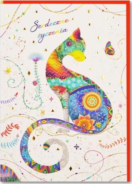 Trend Kartka okolicznościowa Życzenia TS86