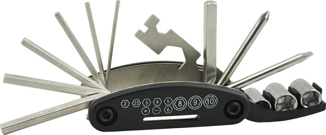 Carcommerce Klucz składany wielofunkcyjny - 15 w 1