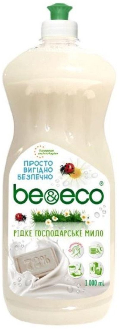 Be&Eco Białe mydło gospodarcze w płynie 1000ml