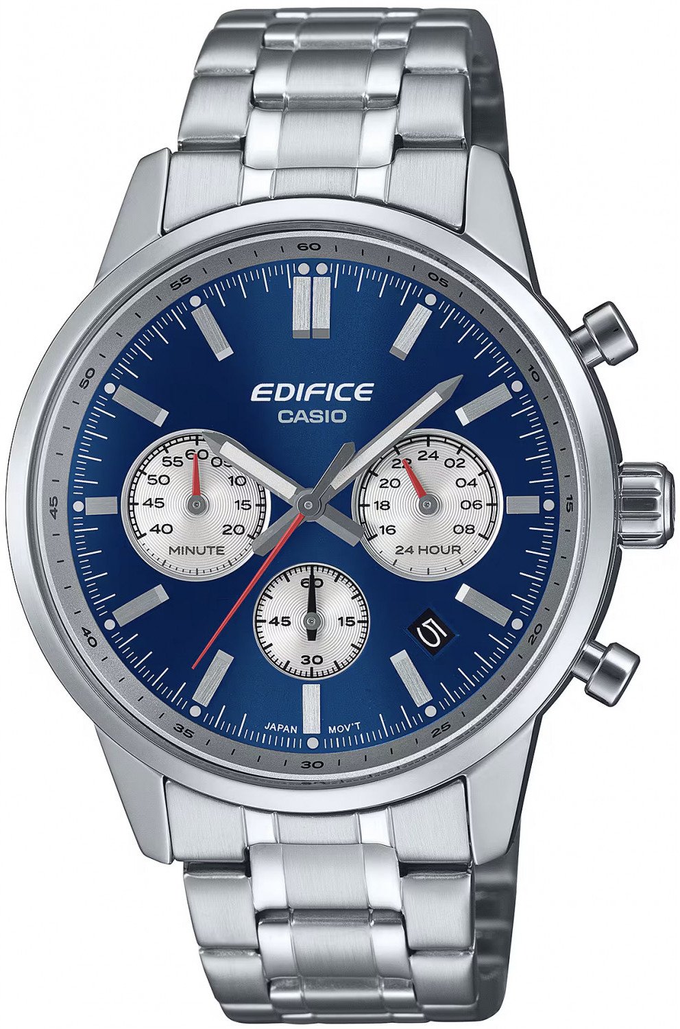 Casio Edifice EFR-575D-2AEF100m srebrny
