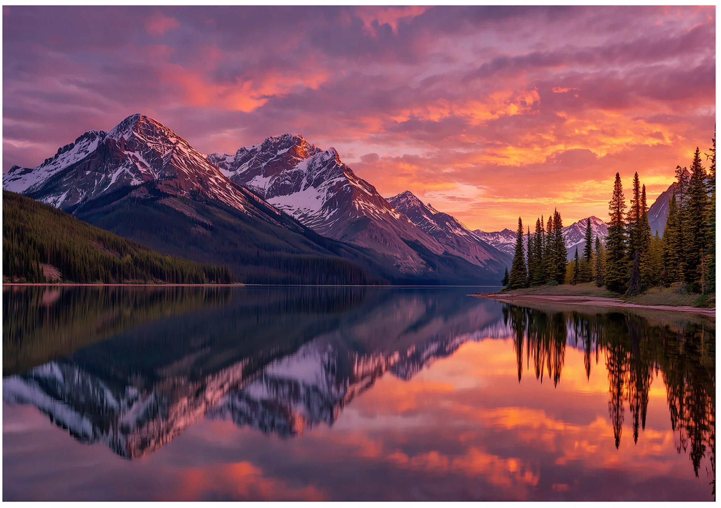 Fototapeta Na Flizelinie Las Krajobraz Do Sypialni Salonu 300x210
