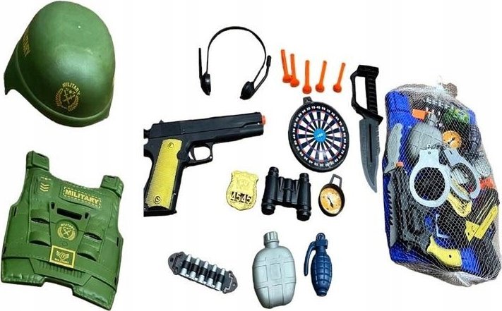 PRO-eximp Zestaw wojskowy pełny ekwipunek z kamizelką 06595