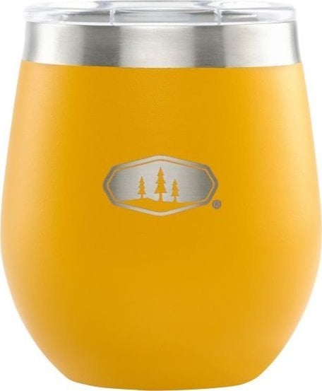 GSI Outdoors Glacier Stainless Glass 236ml [8 fl.oz.], Mineral Yellow