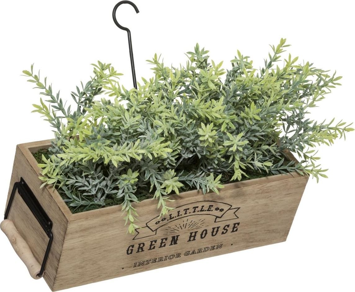 Atmosphera Sztuczna roślina w donicy do zawieszenia