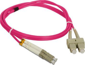 Alantec Patch cord MM OM4 LC-SC duplex 50/125 2.0m (FOC-LCSC-5MMD-2-4)