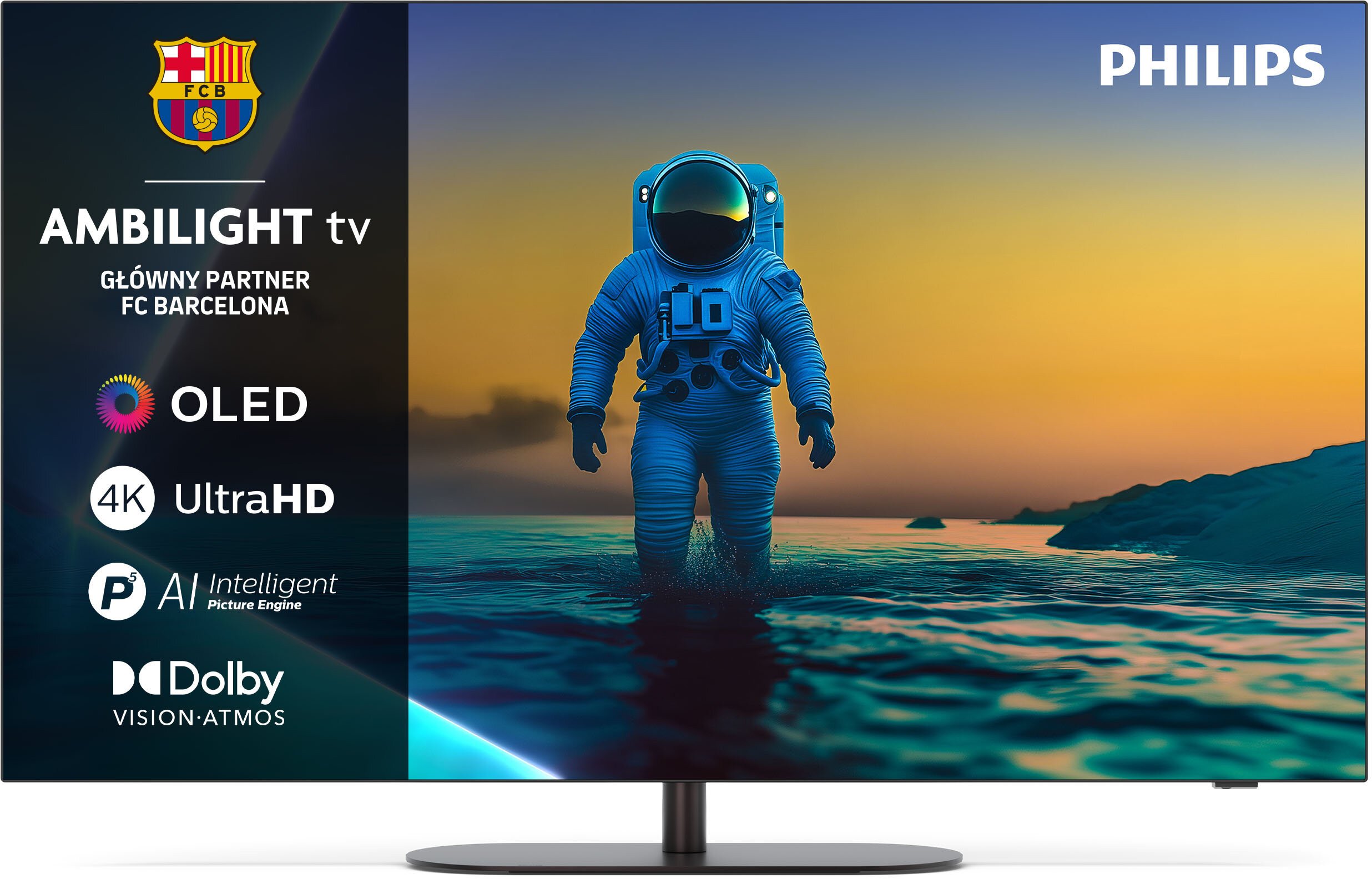 Telewizor Philips 65OLED820/12 OLED 65'' 4K Ultra HD Google TV Ambilight