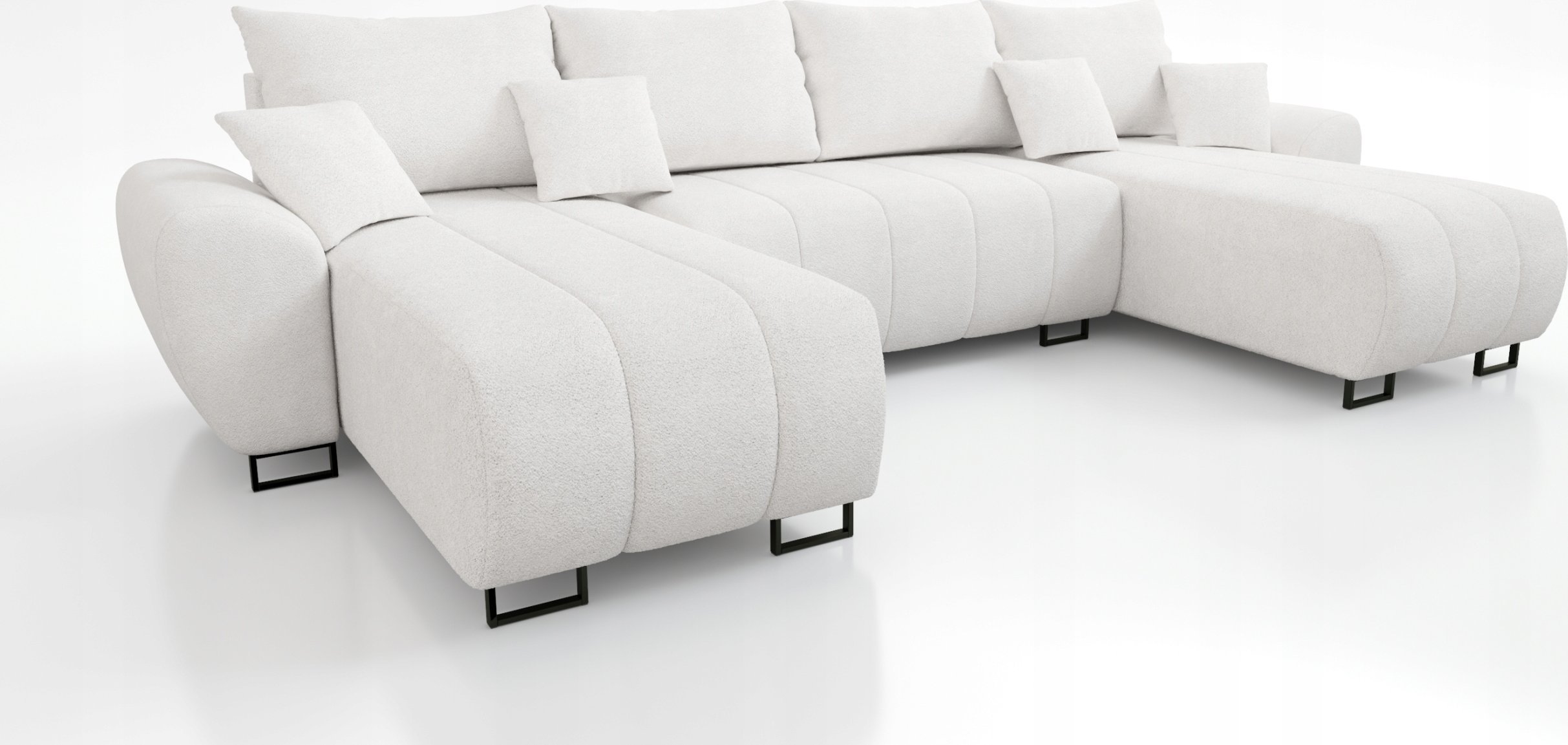 DUŻY NAROŻNIK ROZKŁADANY FUNKCJA SPANIA RAGNAR XL SPRĘŻYNY FALISTE