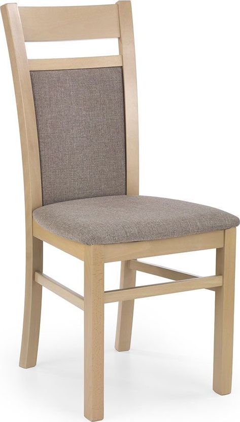 Elior Skandynawskie krzesło drewniane Lettar - Dąb sonoma