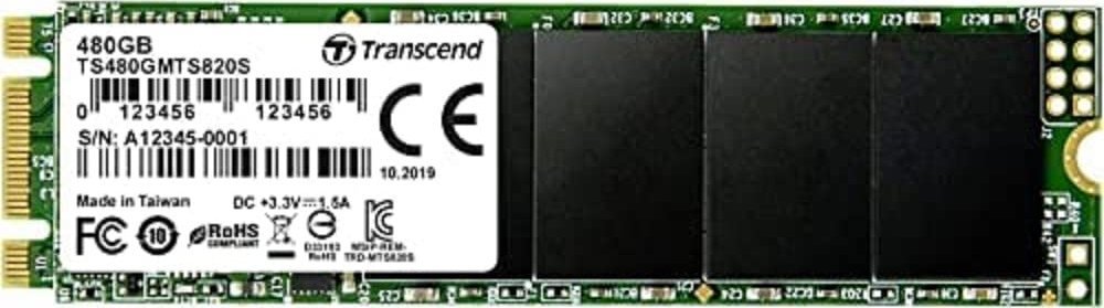 Dysk SSD Transcend MTS820S 480GB M.2 2280 SATA III (TS480GMTS820S)
