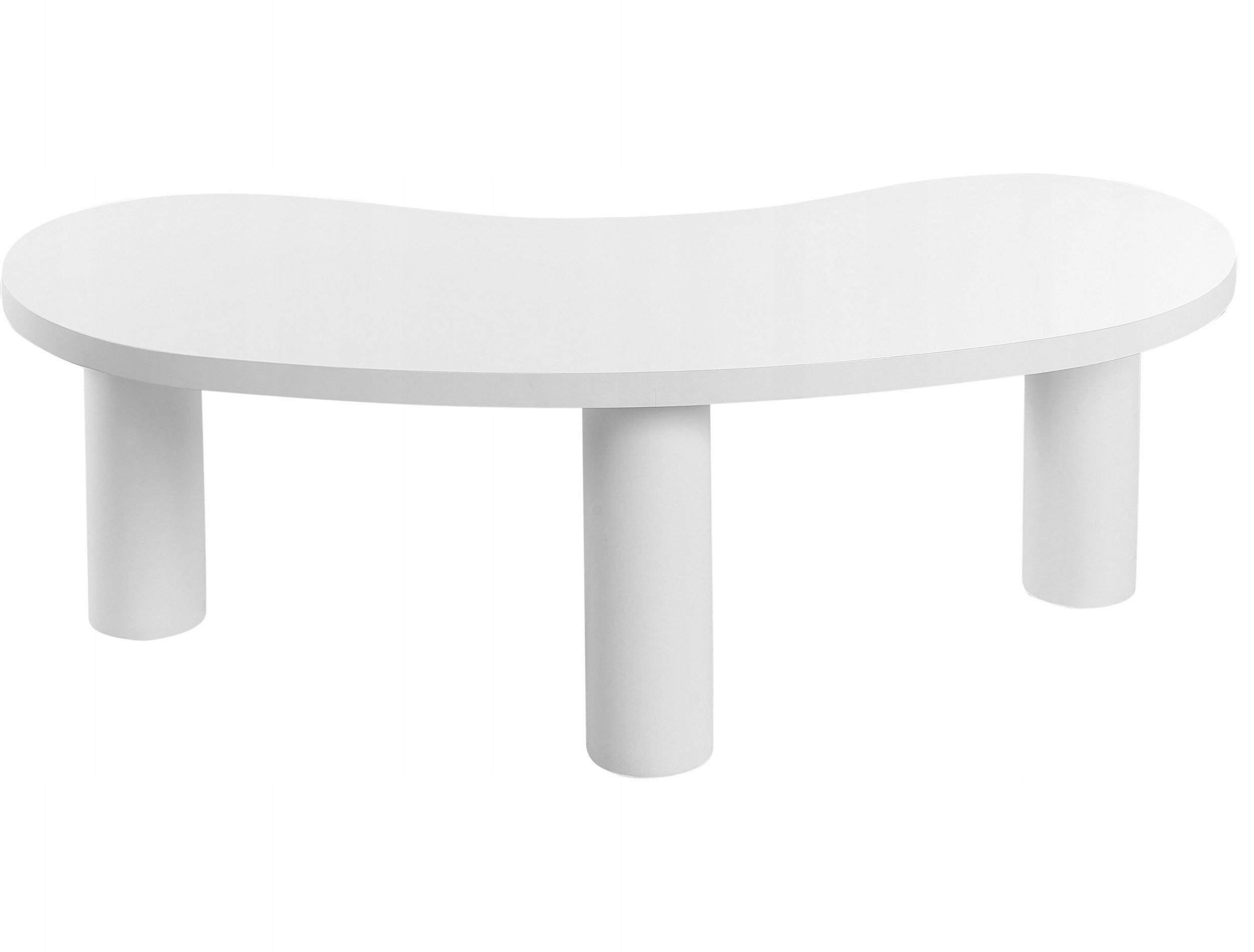 Beliani Stolik kawowy biały AUBURN