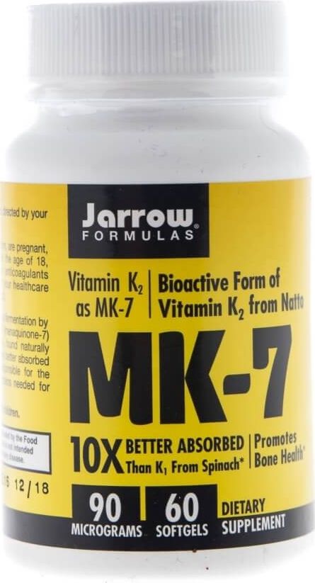 Jarrow Jarrow Vitamin K2 MK-7 90mcg 60 kaps. - JAR/036