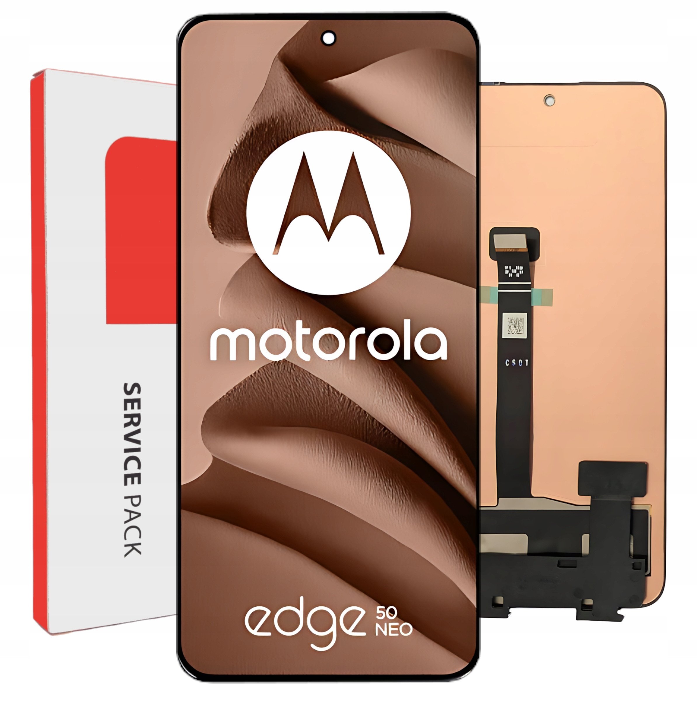 ORYGINAŁ WYŚWIETLACZ EKRAN LCD SZYBKA DOTYK DO MOTOROLA EDGE 50 NEO