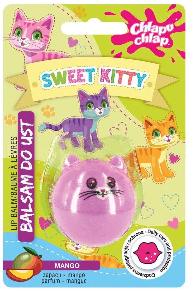 CHLAPU CHLAP Błyszczyk do ust Sweet Kitty - mango 1szt