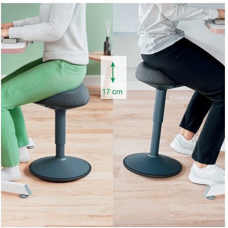 Leitz Sto�ek Ergo do siedzenia c.szary