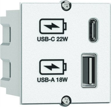 Bachmann BACHMANN Ładowarka USB A/C 22Watt CM biała