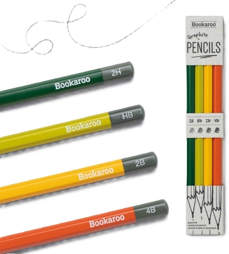 Bookaroo Ołówki - Zielone (4szt)