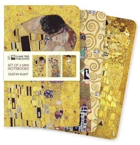 Zestaw 3 notatników Gustav Klimt Postacie