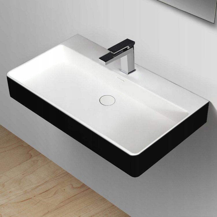 Umywalka EAGO Umywalka z konglomeratu StoneArt 80x46 gat2